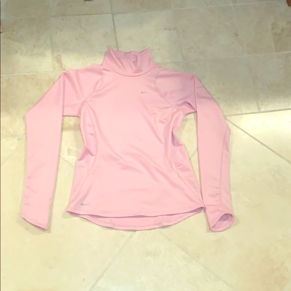 Baby Pink Nike long sleeve